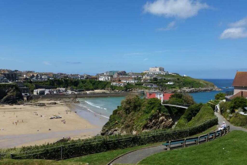 Beachside Apartment In The Centre Of Town Newquay  Luaran gambar
